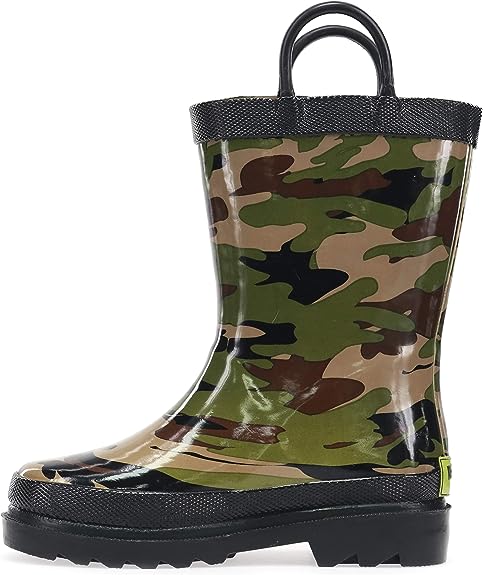 toddler boy matching raincoat and boots