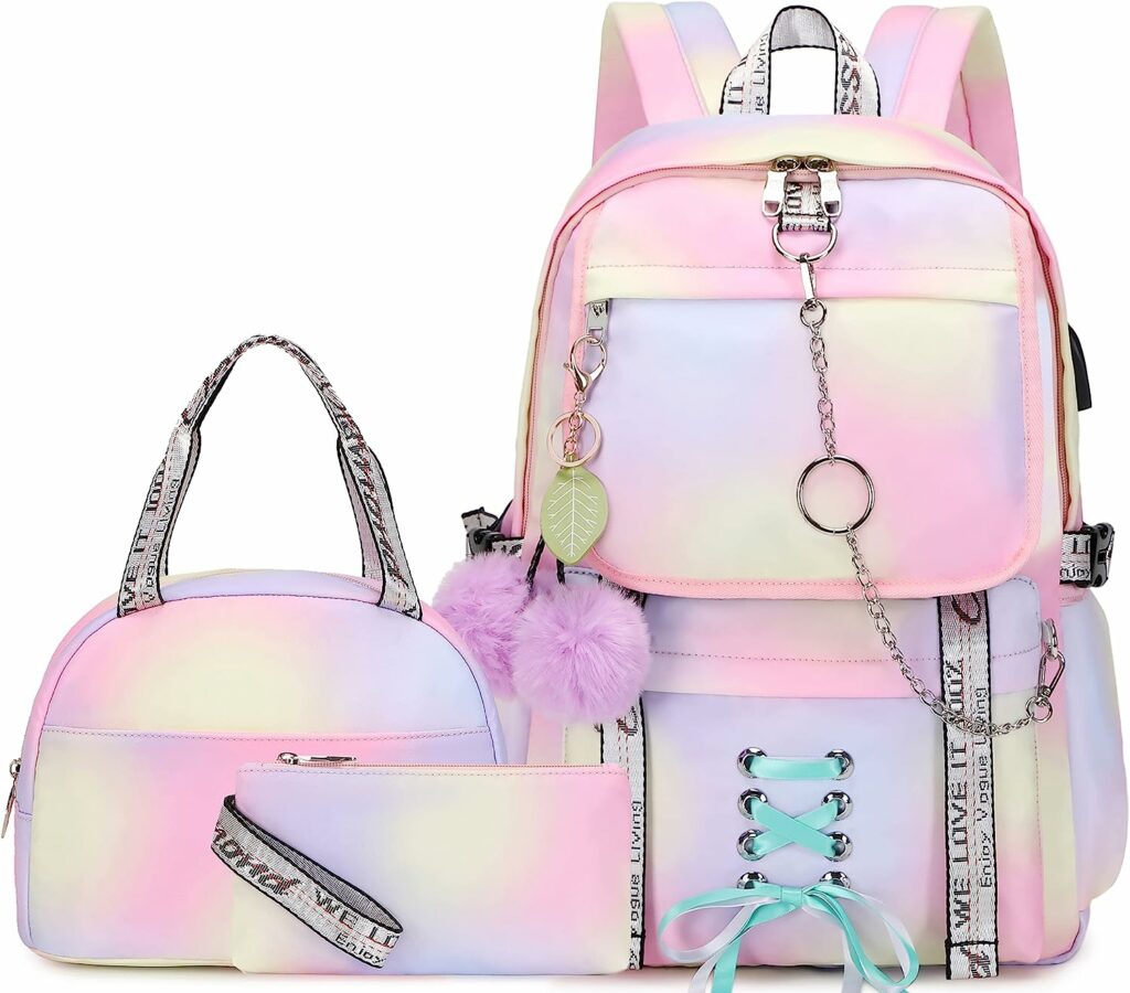 Cute Pink Backpacks For Third Grade Girls