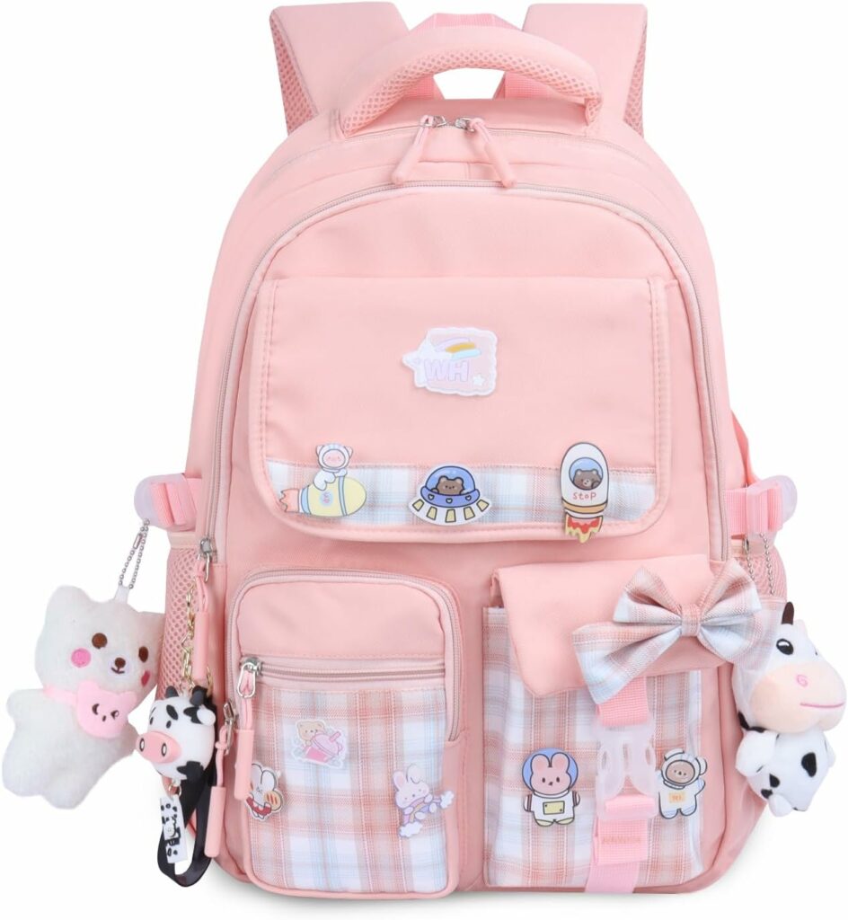 Cute Pink Backpacks For Third Grade Girls
