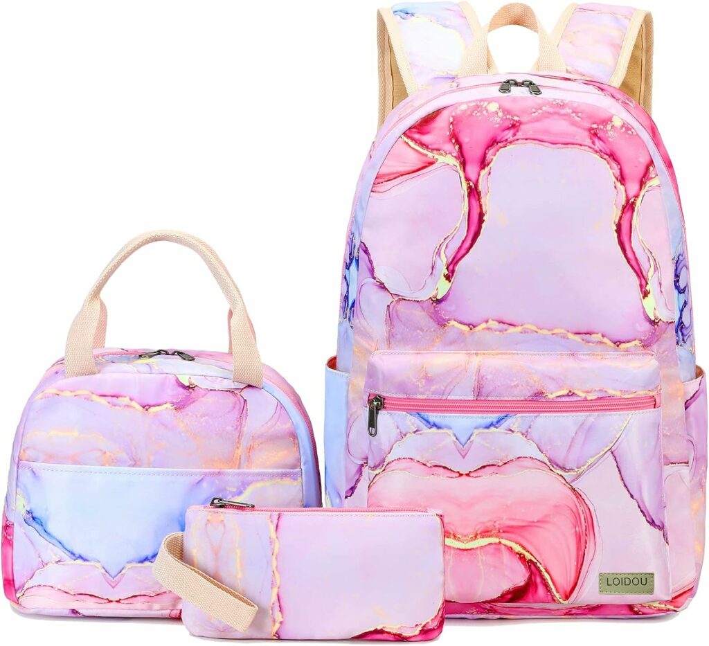 Cute Pink Backpacks For Third Grade Girls