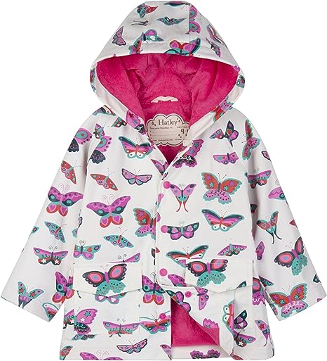 toddler girl matching rain coat and boots