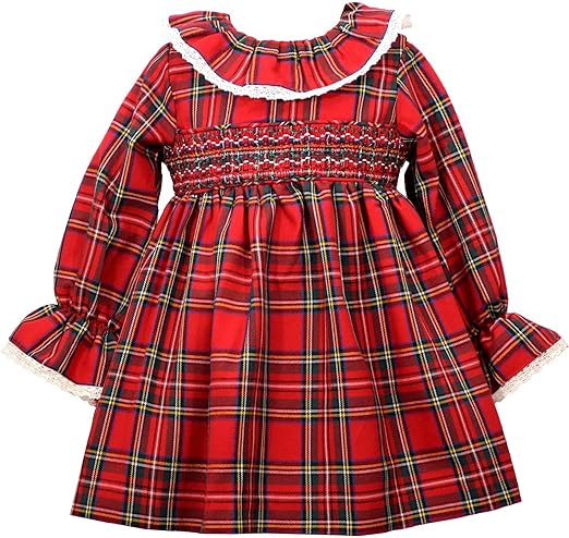 Red Plaid Christmas Dress
