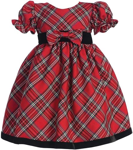 Red Plaid Christmas Dress