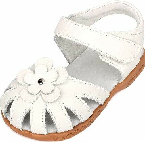 summer white sandals for toddlers