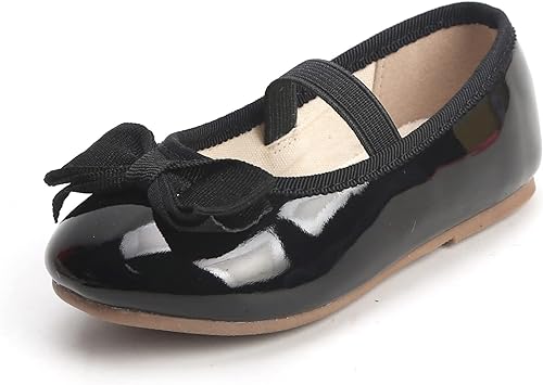 Best Toddler Girl Black Dress Shoes With A Bow