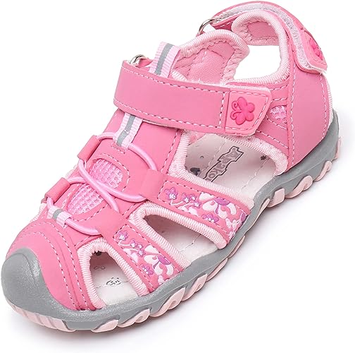 Closed Toe Sandals For Toddler Girls