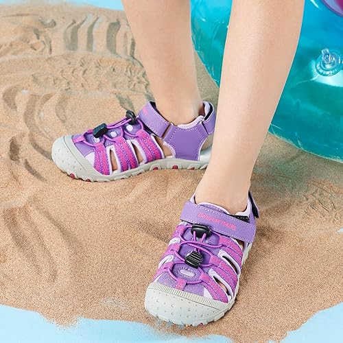 closed toe sandals for toddler girls