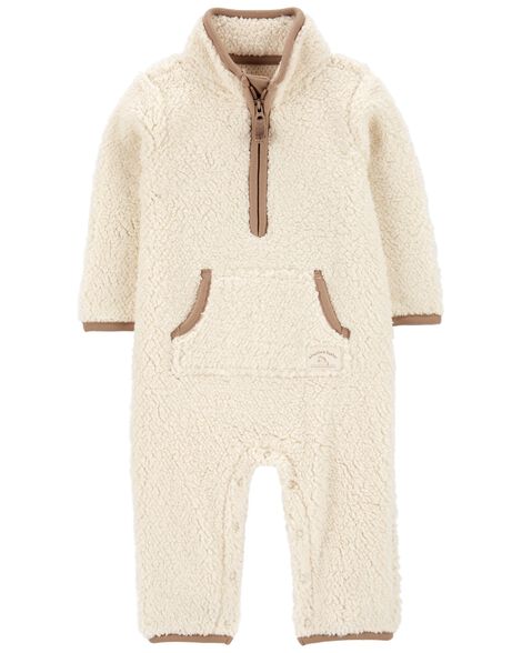 Baby Boy Fleece One Piece Rompers