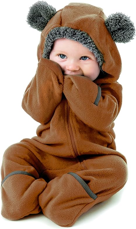 Baby Boy Fleece One Piece Rompers