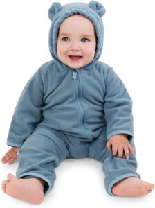 Baby Boy Fleece One Piece Rompers