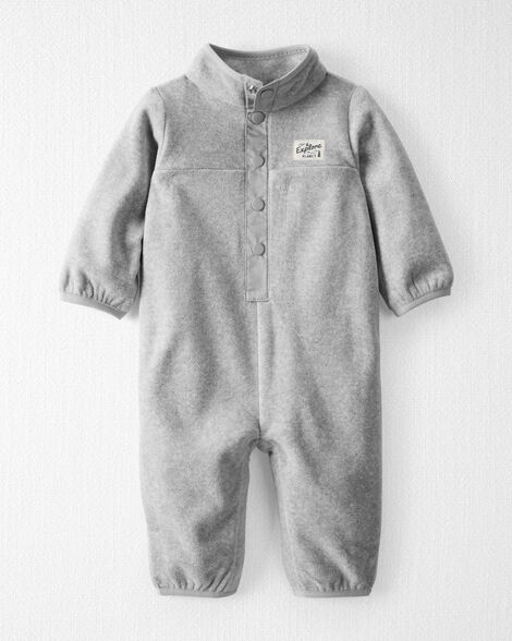 Baby Boy Fleece One Piece Rompers
