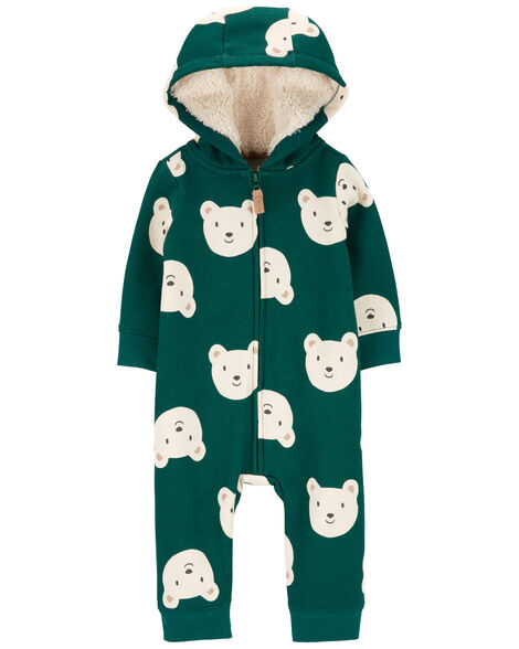 Baby Boy Fleece One Piece Rompers 