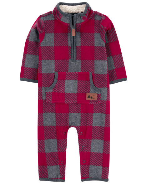 Baby Boy Fleece One Piece Rompers