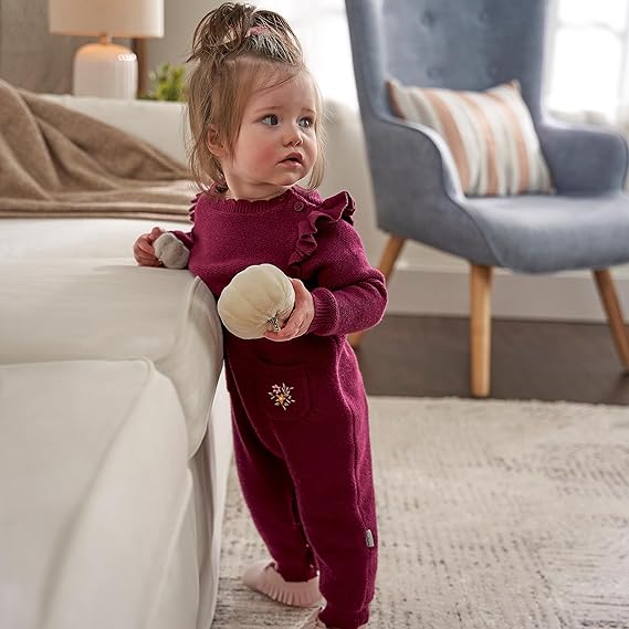 baby girl one piece rompers with long sleeves Baby Girl One Piece Rompers With Long Sleeves
