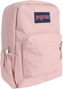 Jansport Cross Town Backpack in Misty Rose