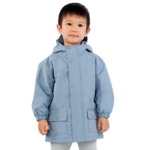 fleece lined rain jackets for boys