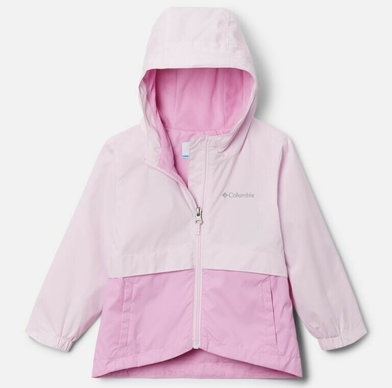 Fleece Lined Rain Jacket For Your Toddler Girl
