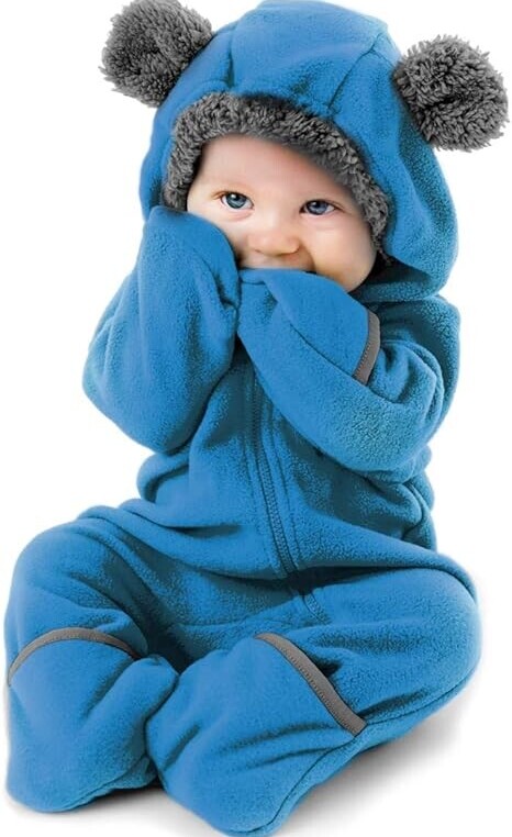 Soft Baby Boy Fleece One Piece Rompers