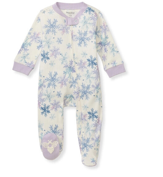 baby girl organic cotton pajamas