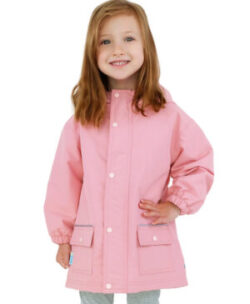 fleeced lined rain jackets for girls