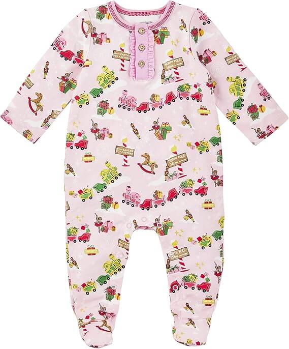 baby girl christmas pajamas