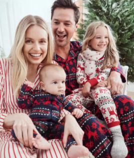 christmas family pajama sets