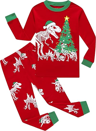 toddler boy christmas pajamas