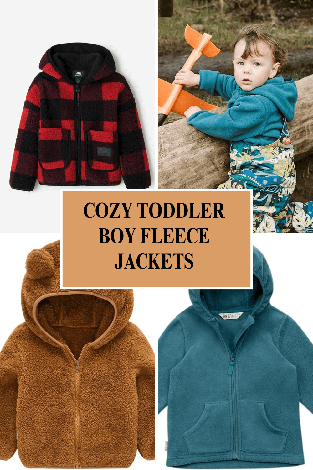 toddler boy fleece jackets