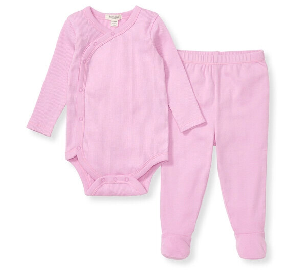 Organic Baby Girl Long Sleeve Onesies