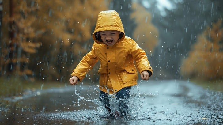Waterproof Rain Jackets For Boys With A Hood