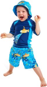 UV SKINZ 3-piece sun and swim set for boys with UPF 50+ sun protection UV SKINZ 3-piece sun and swim set for boys with UPF 50+ sun protection