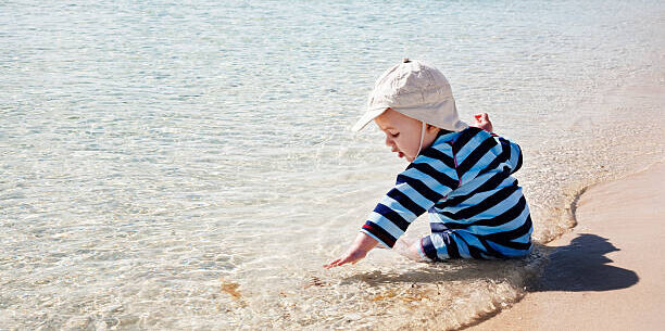 baby boy beach hats