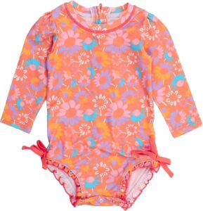 toddler girls one piece swimsuit
