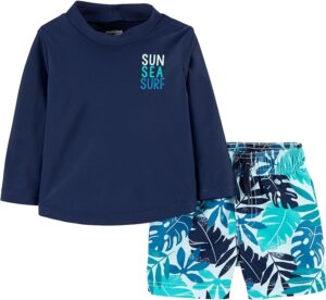 toddler boy rash guard swimwear