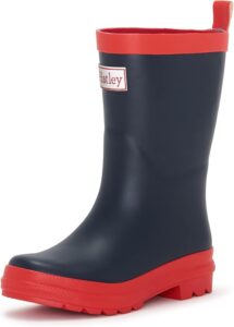 Hatley Classic waterproof rain boots for toddlers with a durable rubber exterior and slip-resistant soles
