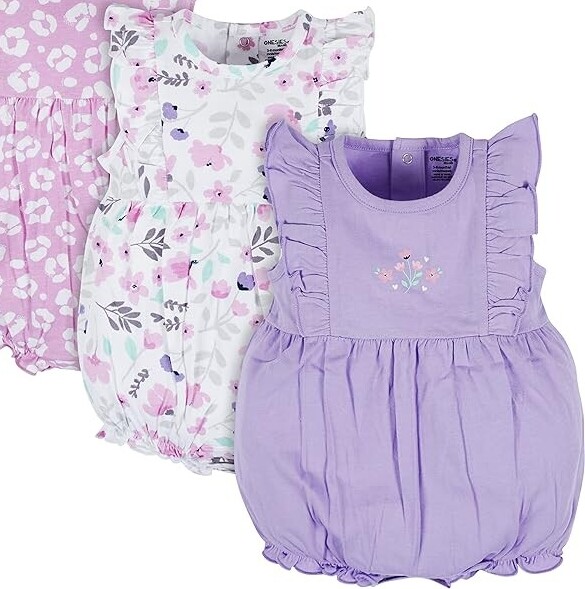 Baby Girl Floral Rompers