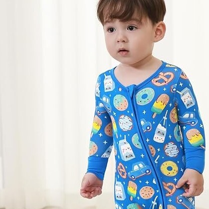 Organic Bamboo Jumpsuits For Toddlers