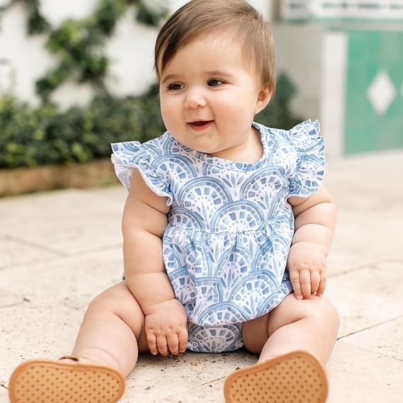 organic cotton baby rompers
