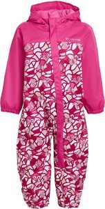 Columbia Critter Jitters toddler rain suit with hood and partial fleece lining