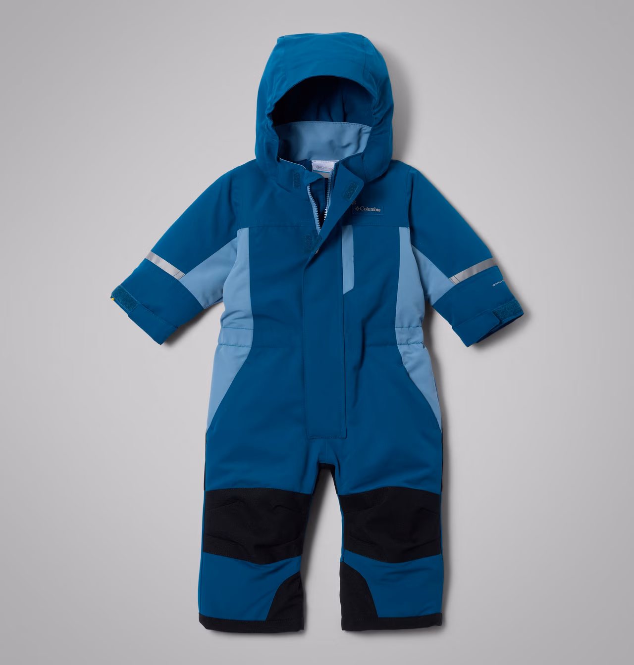 Columbia Infant Buga IV waterproof insulated snowsuit in Phoenix Blue for baby boys