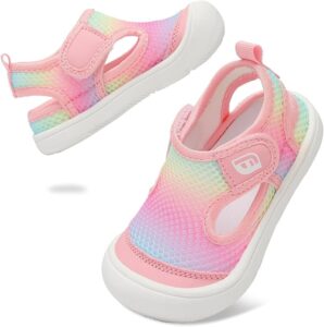 JOINFREE toddler water sandals with breathable mesh upper, wide toe box, flexible non-slip sole, and adjustable straps for summer beach and pool adventures JOINFREE toddler water sandals with breathable mesh upper, wide toe box, flexible non-slip sole, and adjustable straps for summer beach and pool adventures