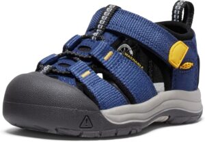 KEEN Newport raspberry toddler water sandals with closed-toe protection, quick-dry lining, slip-resistant soles, and adjustable straps for beach and outdoor summer play KEEN Newport raspberry toddler water sandals with closed-toe protection, quick-dry lining, slip-resistant soles, and adjustable straps for beach and outdoor summer play