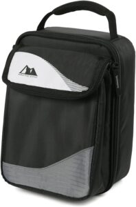 Arctic Zone expandable insulated lunch box with HardBody interior for middle school students