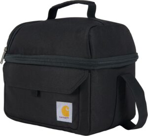Carhartt insulated two compartment lunch box cooler with durable design for middle school students